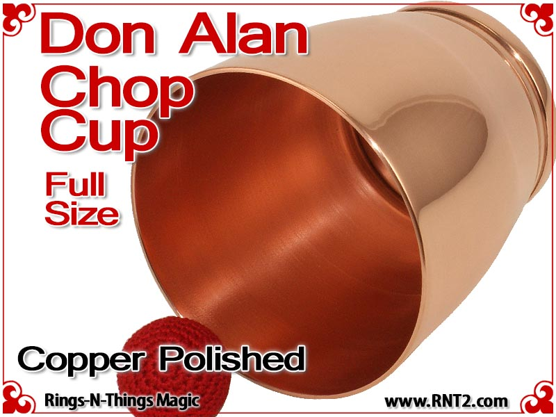 Don Alan Full Size Chop Cup | Copper | Polished Finish