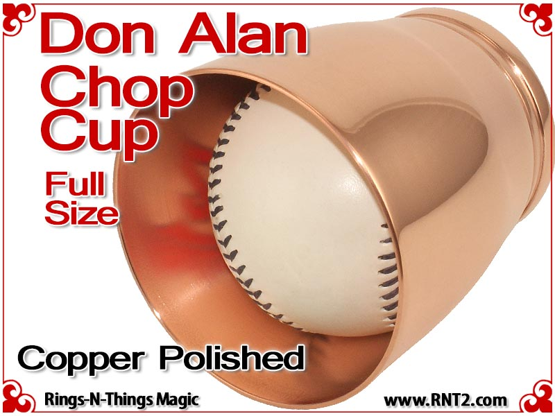 Don Alan Full Size Chop Cup | Copper | Polished Finish