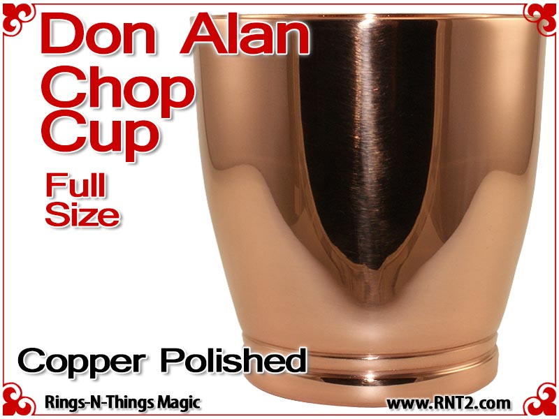 Don Alan Full Size Chop Cup | Copper | Polished Finish